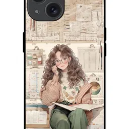 QRIOH Conversational Printed iPhone 15 Back Case Mobile Accessories-picture-7