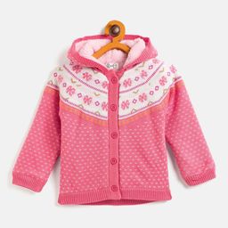 JWAAQ Girls Floral Printed Cardigan-image-35