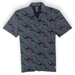 Gini and Jony Boys Comfort Fit Abstract Printed Spread Collar Cotton Casual Shirt-67