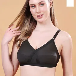 Floret Pack of 2 Solid Full Coverage Wirefree and Non-Padded Cotton Everyday Bra-22