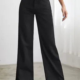Stylecast X Kotty Women Straight Fit High-Rise Highly Distressed Stretchable Jeans-image-48