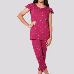 TotzTouch Girls Printed Night suit-image-75