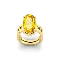 GenZcomplex Gold-Plated Brass Finger Ring-image-67