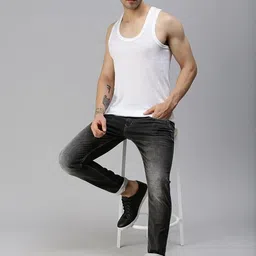 CAVENDERS White Cotton Innerwear Vests-image-20