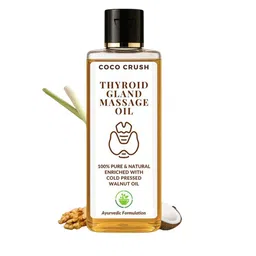 Coco Crush 100% Natural & Pure Ayurvedic Thyroid Massage Oil - 50 ml-picture-27