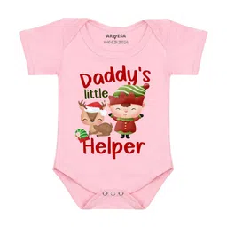 Arvesa My First Christmas Printed Romper-picture-37