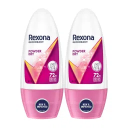 Rexona Powder Dry Underarm Roll On Deodorant For Women (Pack of 2)-picture-19