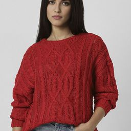 Van Heusen Woman Women Cable Knit Pullover Sweater-picture-41
