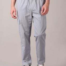 V-Mart Men Regular Fit Cotton Cargo Trousers-image-41