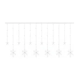 KAVYARA Warm White Snowflake Shape String Lights image 4