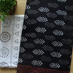 Weaves of Tradition Printed Pure Cotton Unstitched Dress Material-image-85