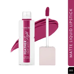 Seven Seas Feather Light Matte Liquid Lipstick - 7 ml - Shade 303-5