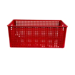 Go Hooked Red Regular Multi-Utility Plastic Organiser-32
