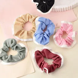 Silvermerc Designs Women Set Of 6 Embellished Ponytail Holders-image-86