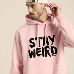 Mast & Harbour Men Anti Odour Printed Hooded Pullover Sweatshirt-picture-34