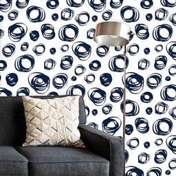 ArtzFolio Printed UV-Resistant Anti-Bacterial Doodle ContrastPeel & Stick Wallpaper-image-47