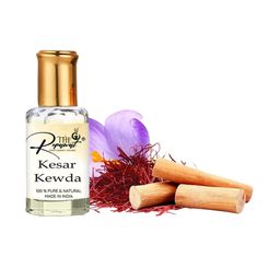 THE RUPAWAT Kesar Kewda Perfumery House Natural Alcohol Free Attar - 12 ml-image-67