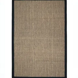 Saral Home Brown Abstract Textured Anti-Skid Carpet-46
