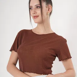 clobug Crepe Crop Top-picture-22