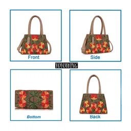 YOYOWING Colourblocked Structured Shoulder Bag image 5