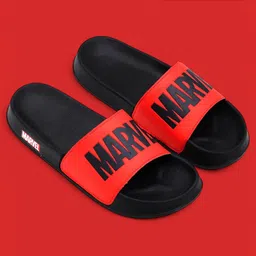 MARVEL STREET Men Printed Sliders-47