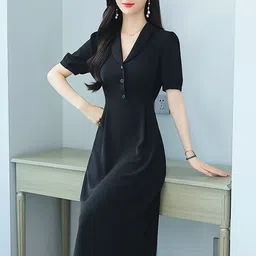 HERE&NOW Formal A-Line Midi Dress-picture-0
