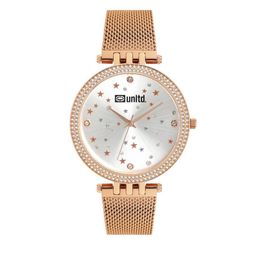 unltd. Women Embellished Stainless Steel Bracelet Style Straps Analogue Watch UNL030004-54
