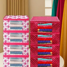 ANNORA INTERNATIONAL Pink Multi-Utility Organisers-47