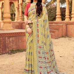 KALINI Bagh Printed Bagh Saree-image-17