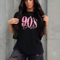 SZN Women Typography Printed T-shirt-picture-34