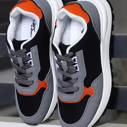 Goldstar Arc Collection Men Colourblocked Lace-Ups Sneakers-picture-40
