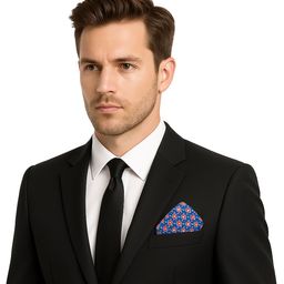 Leonardi Printed Pocket Square-image-13