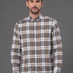 Red Tape Men Checked Casual Shirt-image-80