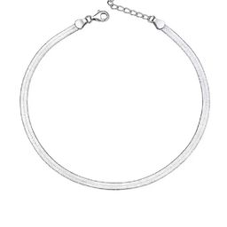 WHITE LIES Silver-Plated Anklet-0