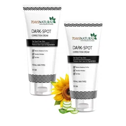 7 DAYS Set of 2 Natural Dark Spot Correction Cream with Aloevera & Sunflower - 50 g each-8