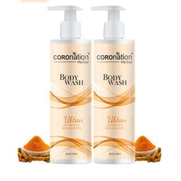 COROnation Herbal Set of 2 Ubtan Refresh & Rejuvenate Body Wash with Turmeric - 250ml each-28