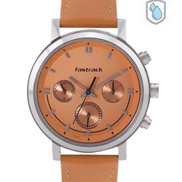 Fastrack Men Leather Straps Analogue Watch 3287SL02-49