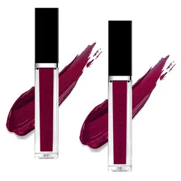 ME-ON Set Of 2 Superlast Waterproof Matte Liquid Lip Gloss 6ml Each - Shade 07 & 12 image 1