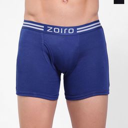 Zoiro Pack Of 2 Cotton Trunks ZO-TR-1013-DB-DD-S-2PC-picture-12
