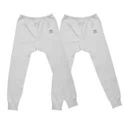 VIMAL JONNEY Unisex Kids Pack of 2 Striped Cotton Thermal Bottoms-image-9