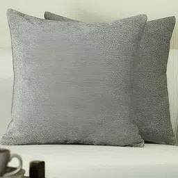 GM Grey 2 Pieces Square Cushion Covers-picture-18