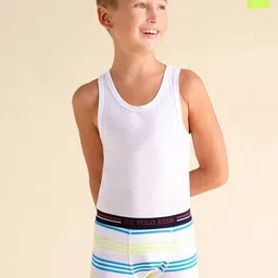 U.S. Polo Assn. Kids Boys Pack Of 2 Breathability Trunks EKT02-LW0-P2-picture-4