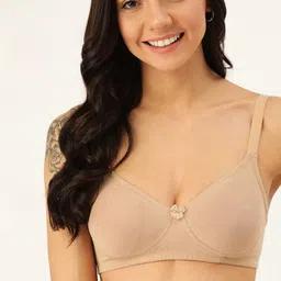 DressBerry Pack of 2 Solid Non-Wired Non Padded Everyday Bras DB-ENC-2PP-001-14