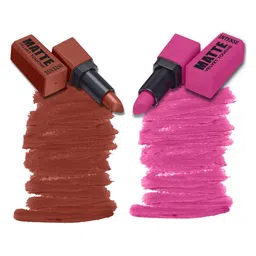FORFOR Set Of 2 Intense Matte Lipstick 3.5ml-26