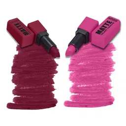 FORFOR Set Of 2 Waterproof Long Last Intense Matte Lipstick 3.5ml-33