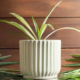 harla arts Pheonix (Small) Ivory Porcelain Floor Planters-picture-30