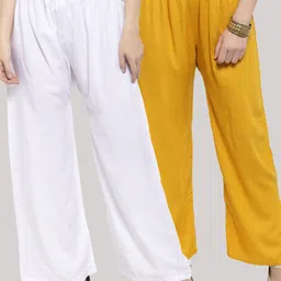 Clora Creation Women Pack of 2 Palazzos-image-3