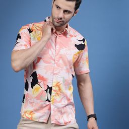 Rigo India Slim Fit Floral Printed Casual Shirt-image-45
