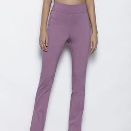 NA-KD Women High-Rise Super Stretch Slit Trousers-image-35