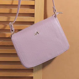 Metro Textured Structured Sling Bag-11